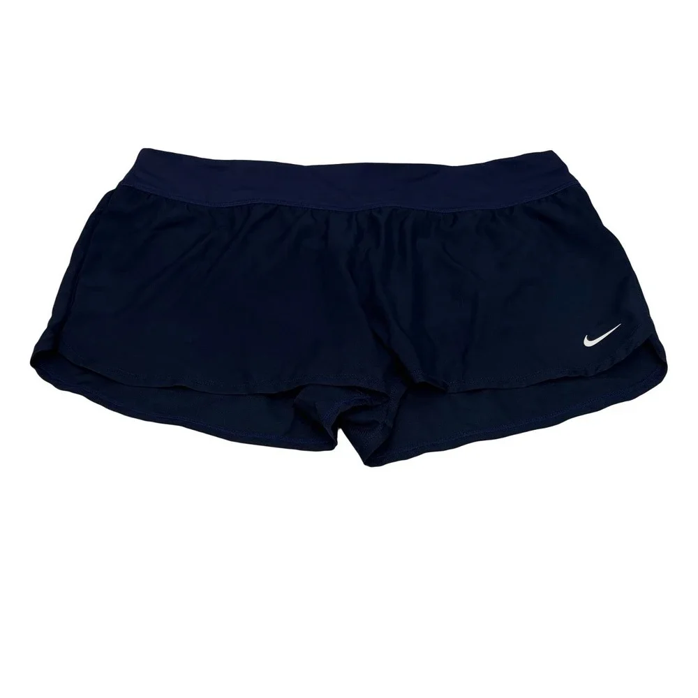 Nike Swim Board Shorts Women's Blue Size XL Active Swimwear NWT